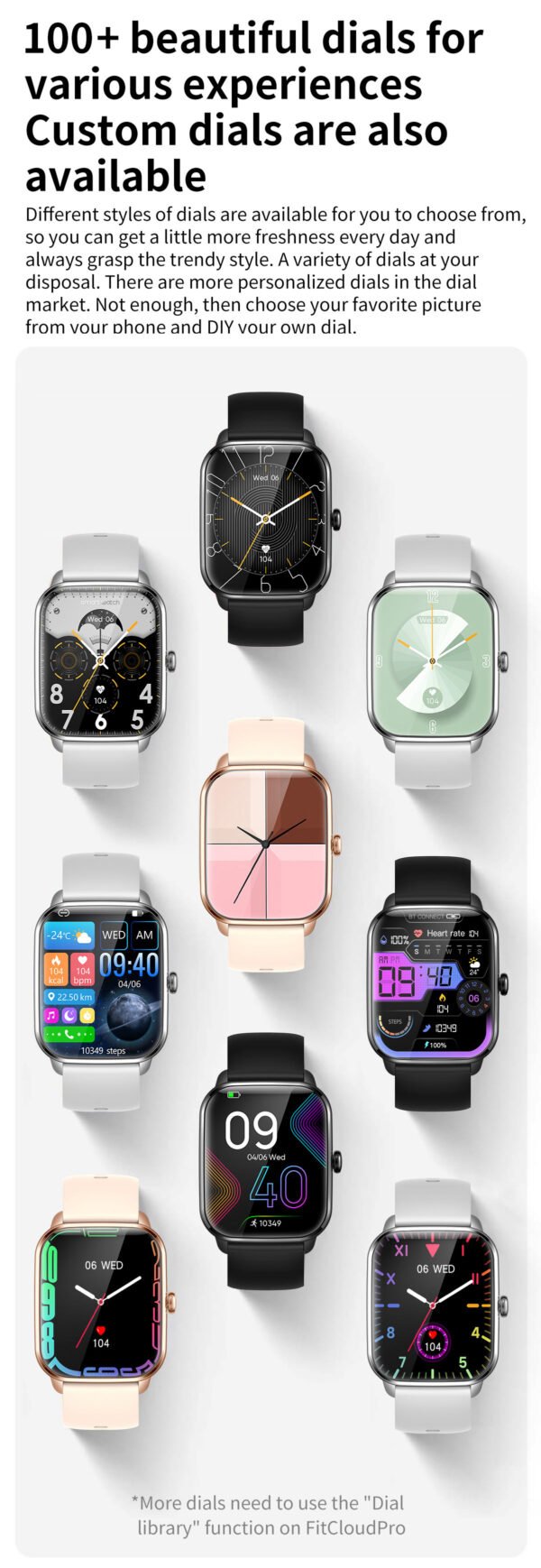 FUK Maverick Luxury 1.9″ Smartwatch - Image 8