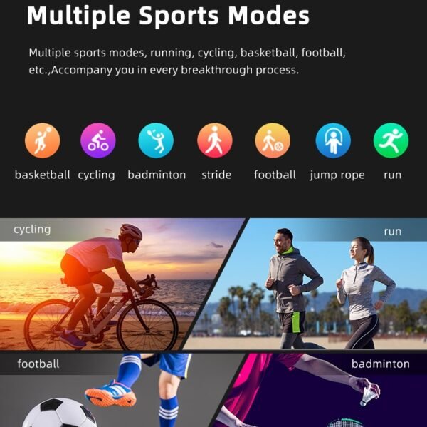 FUK Wave Big Screen Smartwatch 2" | Fitness Tracker | Waterproof BT Calling Watch for Men & Women - Image 9