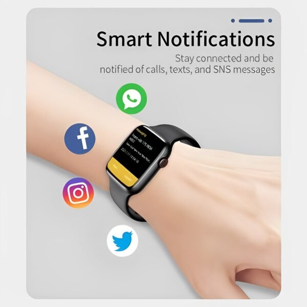 FUK  Smartwatch with BT Calling | 2 Inch IP67 | Blood Pressure & Heart Rate Monitor | Men & Women Smartwatch - Image 5