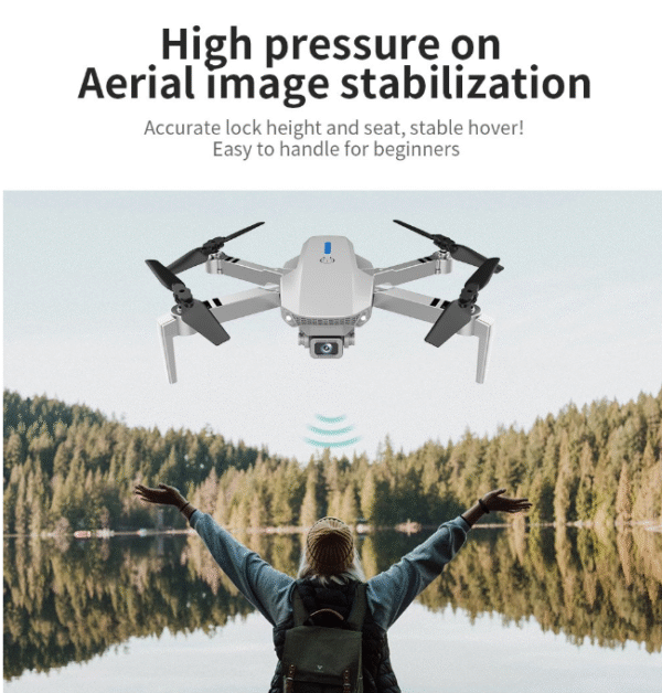 Pro Max Foldable Drone with 4K Camera | Mini HD Quadcopter for Beginners | WiFi FPV & Wide-Angle Lens - Image 5