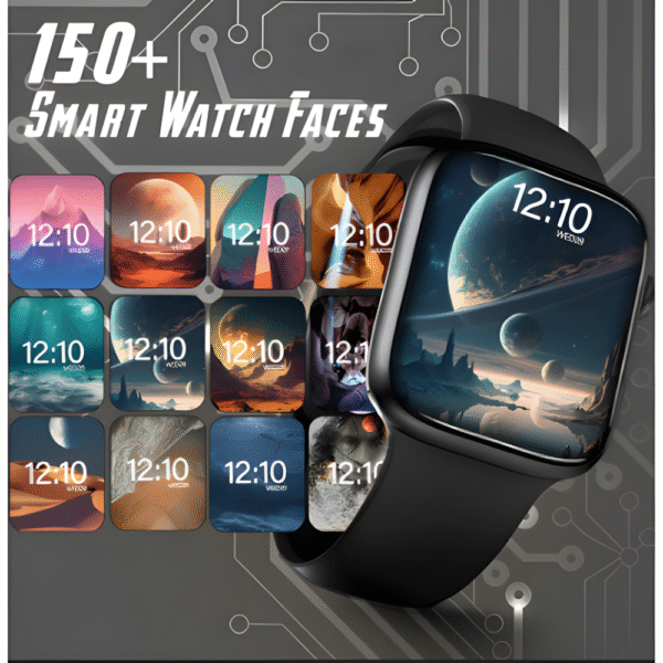 FUK  Smartwatch with BT Calling | 2 Inch IP67 | Blood Pressure & Heart Rate Monitor | Men & Women Smartwatch - Image 2