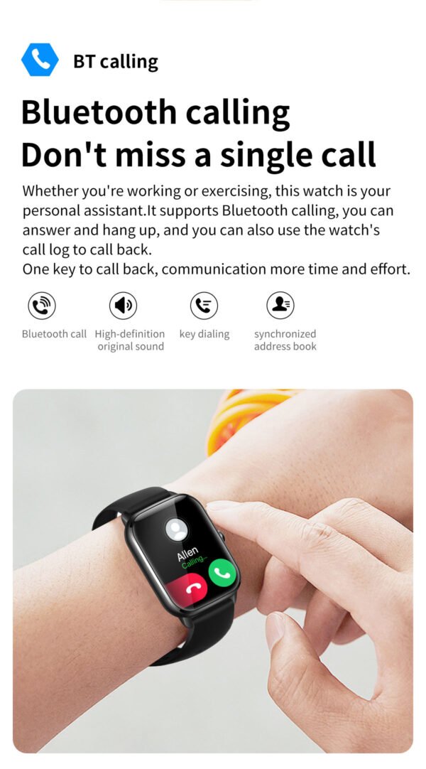 FUK Maverick Luxury 1.9″ Smartwatch - Image 4
