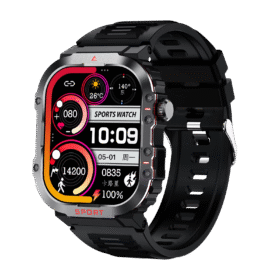 FUK Rugged Sports H11 AMOLED Display smart Watch