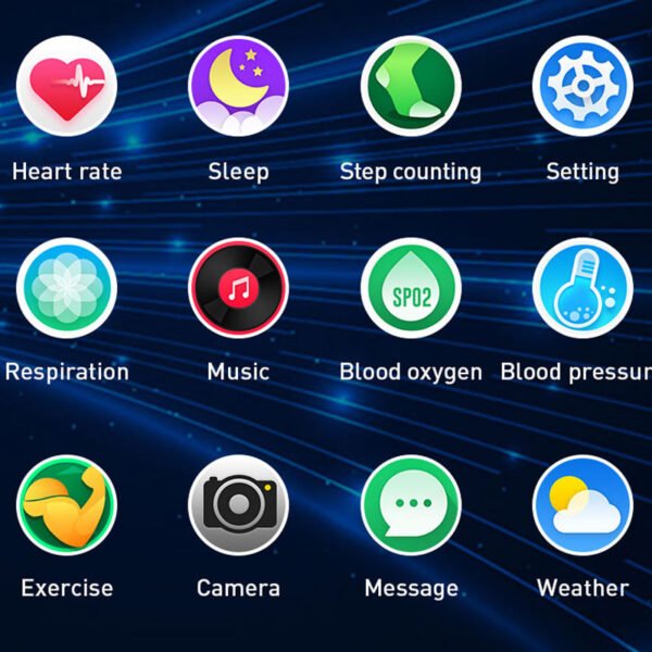 FUK HD13 AMOLED Smartwatch – 2.0″ Display, Bluetooth Calling, IP68 Waterproof, Heart Rate & SpO2 Tracker, Wireless Charging - Image 7