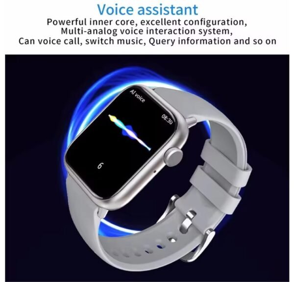 FUK Smartwatch 2.01" | Fitness Tracker with BT Call & Health Monitor - Image 10